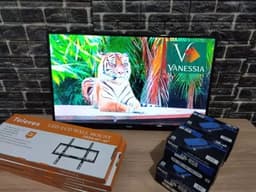 Téléviseur géant 32p+support+démo 2